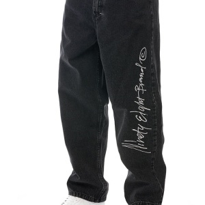 Mass Denim Ninety Eight Jeans Extra Baggy Fit black washed