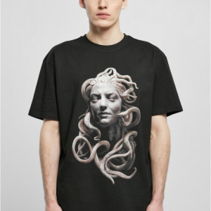 Medusa Heavy Oversized Tee black L - Img 5