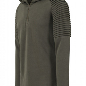 Pleat Sleeves Terry Hoody - Img 2