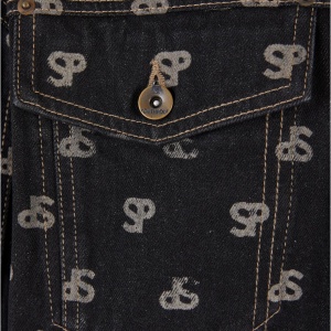 Southpole Bleched AOP Denim Jacket - Img 8