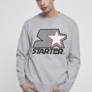 Starter Multicolored Logo Sweat Crewneck heather grey L - Img 5