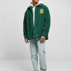Starter Sherpa Shirt Jacket black L - Img 7