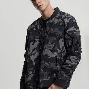 Vintage Camo Cotton Bomber Jacket - Img 2