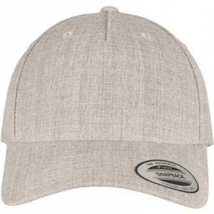 YP CLASSICS 5-PANEL PREMIUM CURVED VISOR SNAPBACK CAP black one size - Img 7
