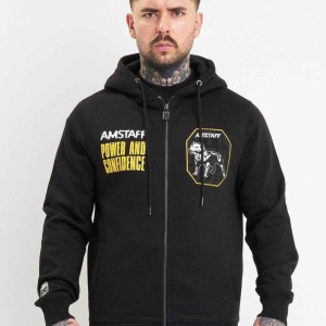 Amstaff Solinor Ziphoodie Black