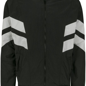 Crinkle Panel Track Jacket blk/wht 3XL - Img 11
