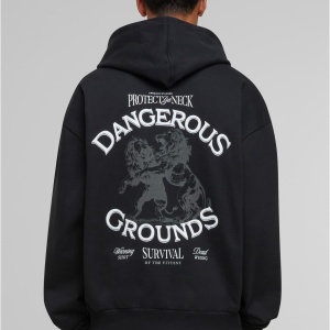 Dangerous Grounds Oversize Zip Hoody - Img 2