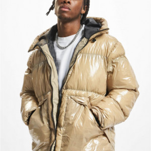 DEF Shiny Pufferjacket beige 3XL