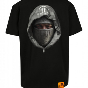 Hooded Oversized Tee black 3XL
