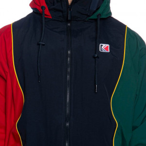 Jacket Karl Kani Retro Block Track Jacket white/red/black - Img 3