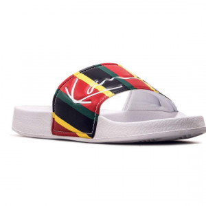 KANI - Signature Stripe Pool Slides red - Img 5