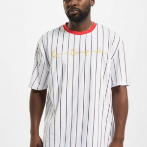 Karl Kani Men T-Shirt Originals Pinstripe in white - Img 2