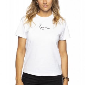 Karl Kani Women T-Shirt Signature in white - Img 3