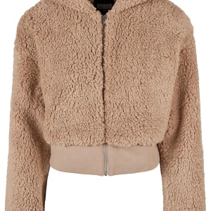 Ladies Short Oversized Sherpa Jacket - Img 11