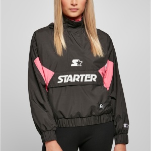 Ladies Starter Colorblock Halfzip Windbreaker