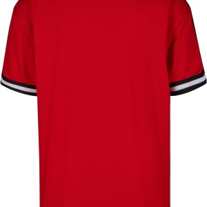 Oversized Stripes Mesh Tee - Img 7