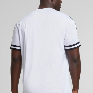 Oversized Stripes Mesh Tee - Img 14