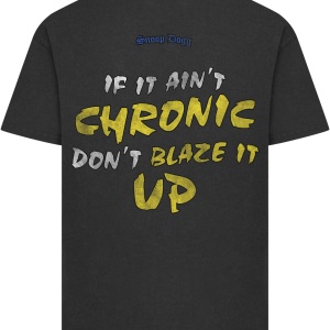 Snoop Dogg don't blaze it up Heavy Oversize Vintage Tee - Img 2