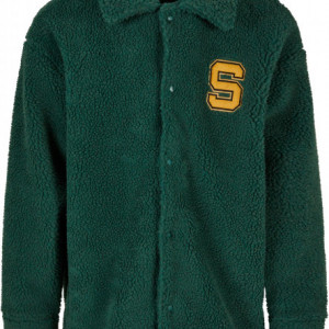 Starter Sherpa Shirt Jacket black L - Img 8