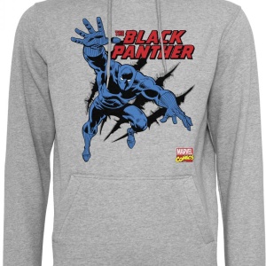 Black Panther Hoody h.grey L - Img 5