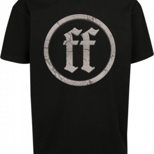 Camo Logo Heavy Oversized Tee black L - Img 2