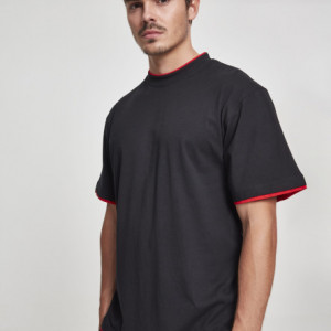 Contrast Tall Tee blk/red 3XL - Img 5
