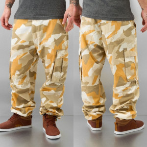 Dangerous DNGRS Ultimate Cargo Pants Beige Camouflage*