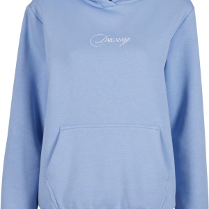 Dreamy Wording Ladies Fluffy Hoody - Img 4