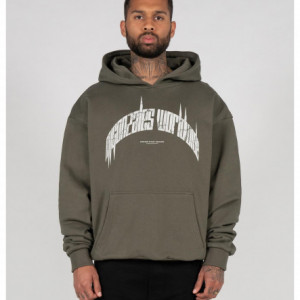 HIGHER THAN HEAVEN V.3 Ultra Heavy Hoody black L - Img 4