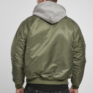 Hooded MA1 Bomber Jacket - Img 3