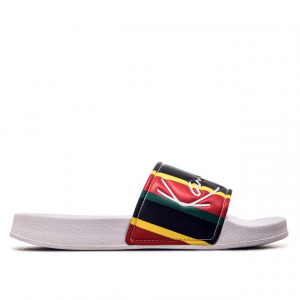 KANI - Signature Stripe Pool Slides red - Img 6