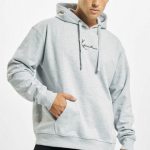 KARL KANI SMALL SIGNATURE HOODIE BLACK - Img 4