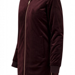 Ladies Long Velvet Jacket black L - Img 8