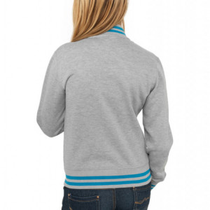 Ladies Metallic College Sweatjacket - Img 4