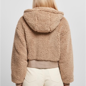 Ladies Short Oversized Sherpa Jacket - Img 8