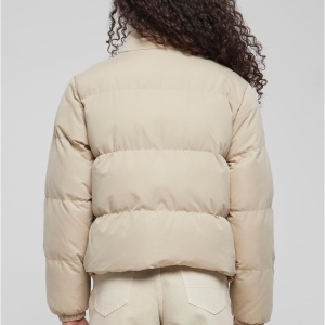 Ladies Short Peached Puffer Jacket - Img 8