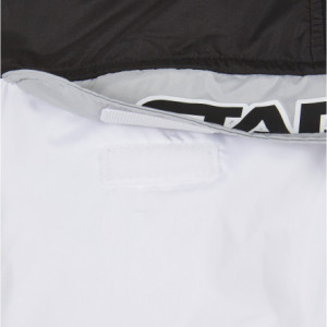 Ladies Starter Colorblock Pull Over Jacket black/white L - Img 8