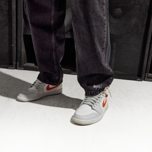 Mass Denim Higher Pants Extra Baggy Fit black - Img 4