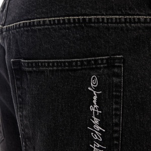 Mass Denim Ninety Eight Jeans Extra Baggy Fit black washed - Img 5