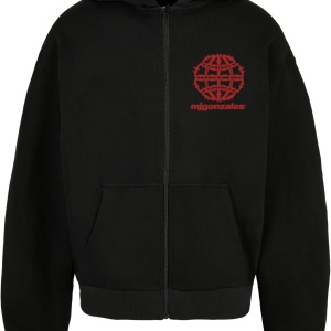 MJG Heavy Oversized Zip Hoody - Global Flame - Img 3