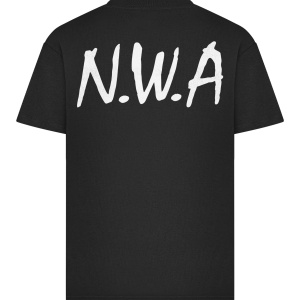 N.W.A Logo FB Oversize Tee - Img 7