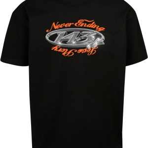 Never ending... Heavy Oversize Tee black 3XL