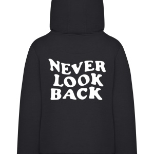 Never Look Back Ladies Fluffy Hoody - Img 2