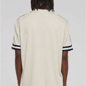 Oversized Stripes Mesh Tee - Img 21
