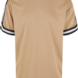 Oversized Stripes Mesh Tee - Img 31