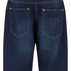 Rocawear FRI Baggy Fit Jeansshort light mid blue washed W31 L32 - Img 3