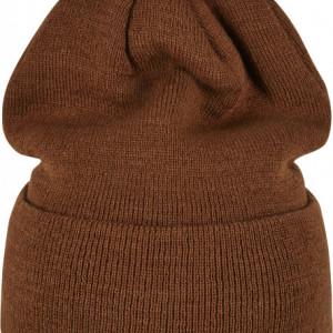 Synthetic Leatherpatch Long Beanie - Img 3