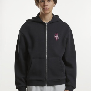 Urban Bloom Fluffy Zip Hoody