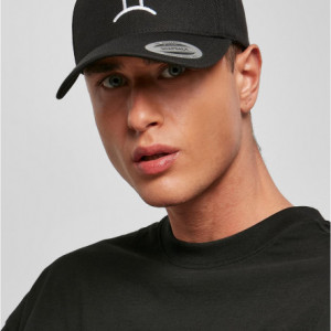 Zodiac YP Classics 5-Panel Premium Curved Visor Snapback Cap aquarius one size - Img 7