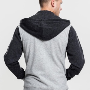 3- Tone Sweat Zip Hoody - Img 2